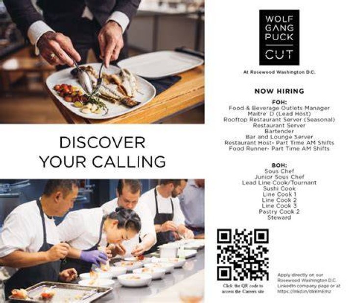 Andrew Skala on LinkedIn chefwolfgangpuck cutdc culinaryopportunity