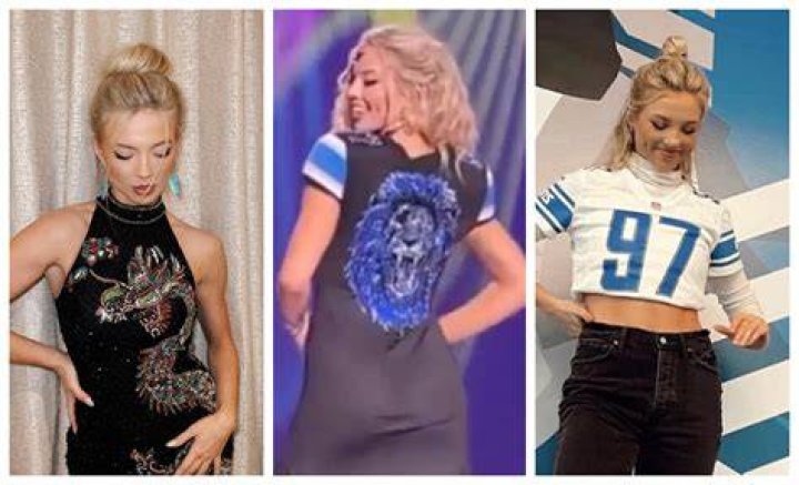 Aria Hutchinson Wears A Lions Dress During Miss USA Event OutKick