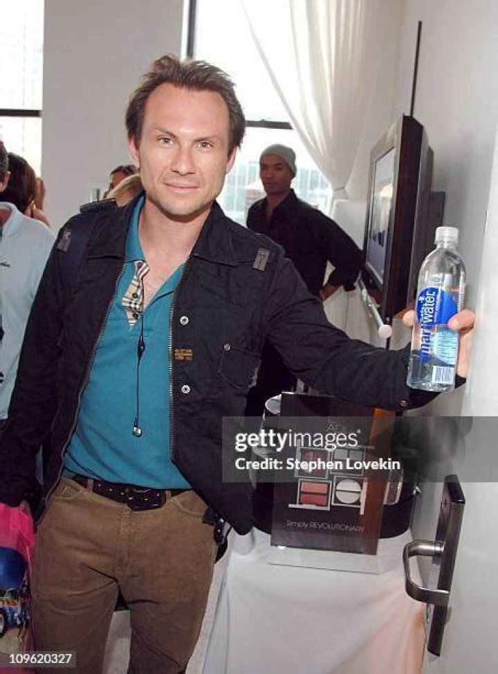Christian Slater during In Style and Warner Bros. 2007 Golden Globe