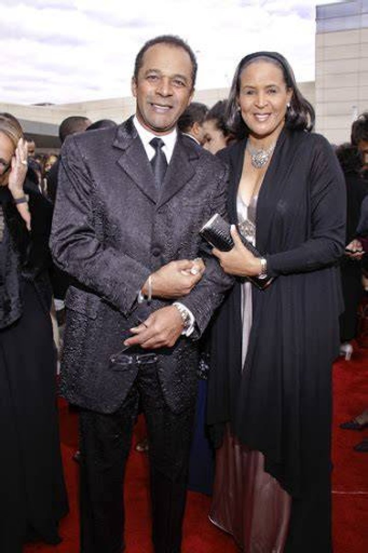 Clifton Davis and Monica Davis, Chris Webber Bada Bling Gala arrivals