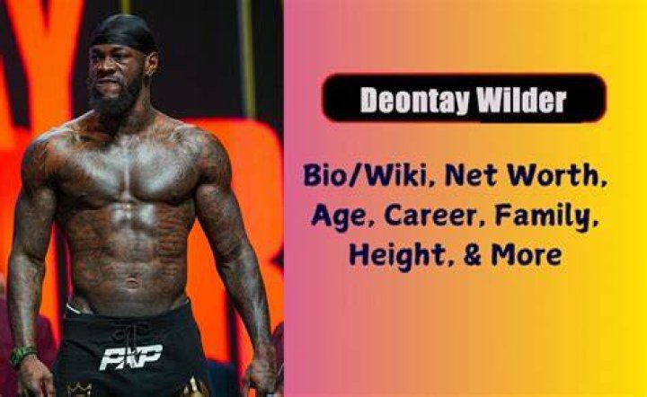 Deontay Wilder Net Worth July 2023, Salary, Age, Siblings, Bio