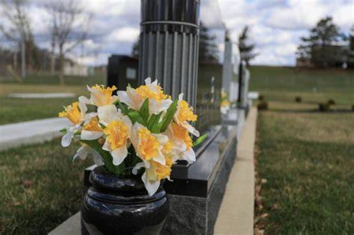 Flowers were placed at the scene of the crash for the four Pepperdine seniors who were killed