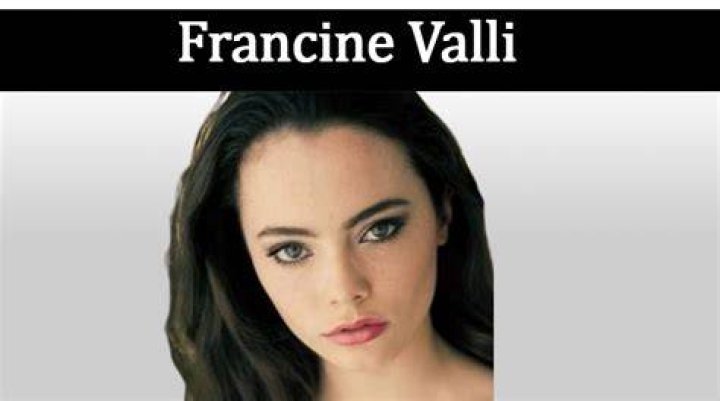 Francine Valli Wiki, Bio Untold Facts about Frankie Valli's Daughter