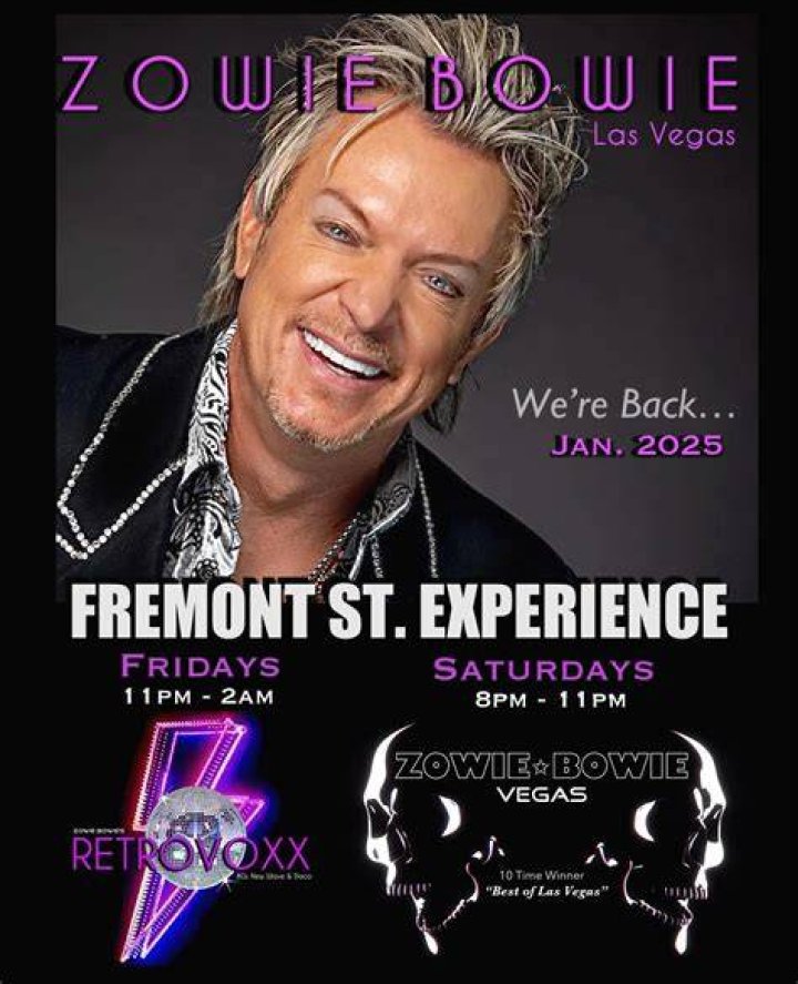 FREMONT VIDEOS PRESENTS ZOWIE BOWIE BAND, Las Vegas, 20172020