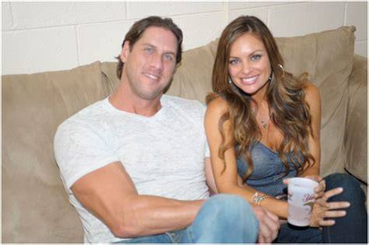 John Rocker and his girlfriend Julie McGee on 'Survivor San Juan