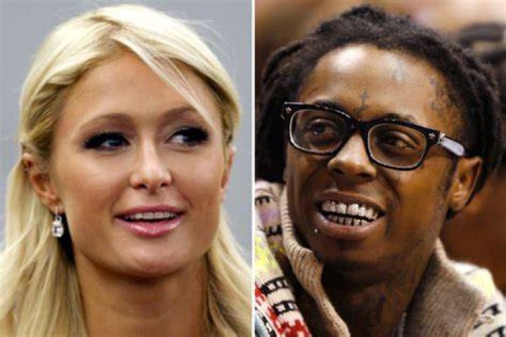 Lil wayne at paris hiltons bday party Rapper Lil Wayne, 32 Birthday