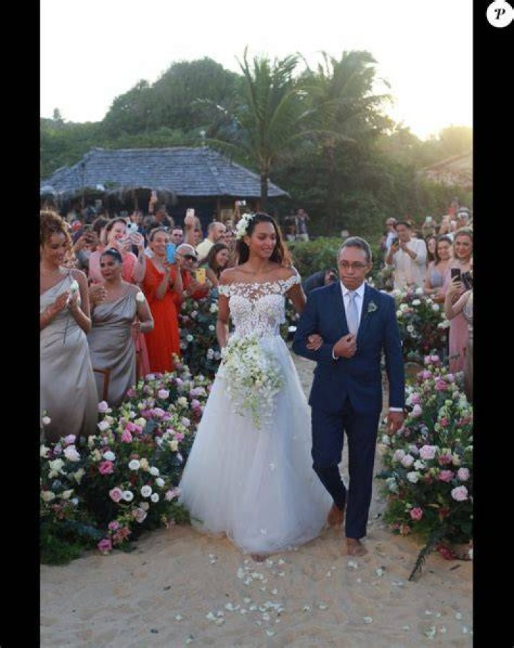 Mariage de Mike Ribeiro et Tamara. 2e fois. Capitals Washington. NHL