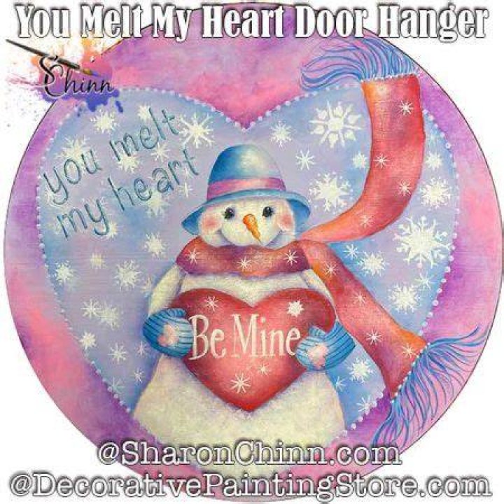 Melt My Heart Print Painting by Maya Spielman by MayaSpielmanArt