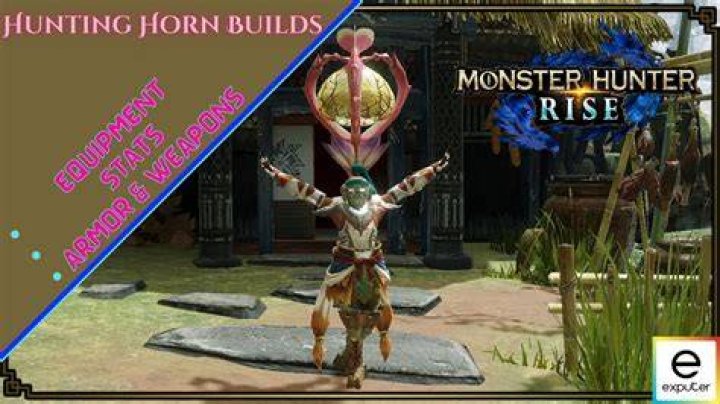 MHR Hunting Horn Build Armor, Weapon, Stats & Skills