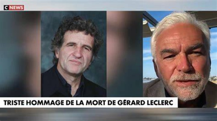 Mort de Gérard Leclerc dans un crash d'avion cette figure du