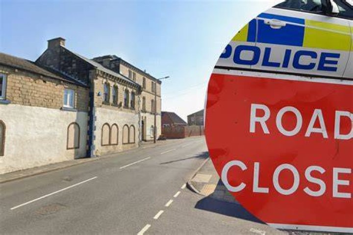 &nbsp;Horrific: Police closed a six-mile stretch of road following the collision. Thomas Kroker was arrested on suspicion of causing death by dangerous driving