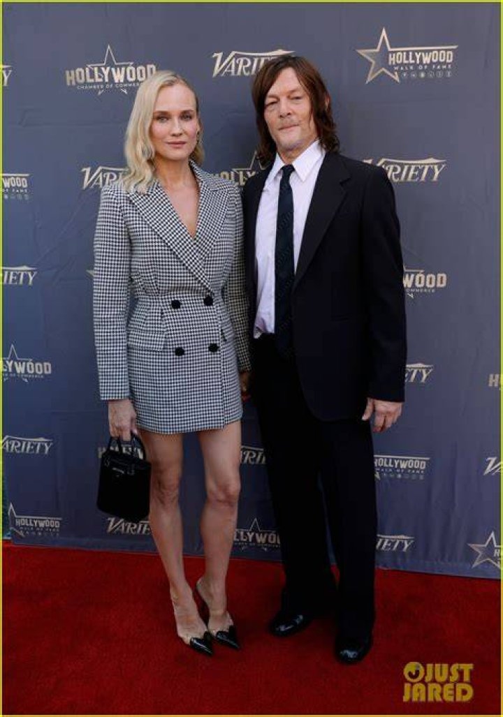 Norman Reedus Brings Diane Kruger, Son Mingus & Mom Marianne To