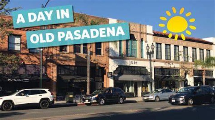 Old Town Pasadena Shopping & Dining Guide Map TalkToPaul Real Estate