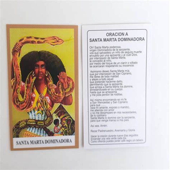 Oraci&oacute;n a Santa Marta dominadora Oraci&oacute;n a Santa Marta