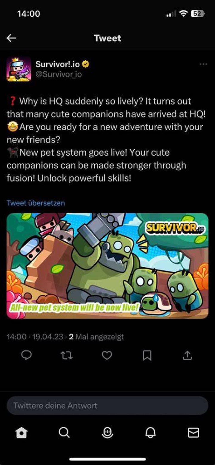 Pets coming to Survivor.io Pets coming to Survivor.io