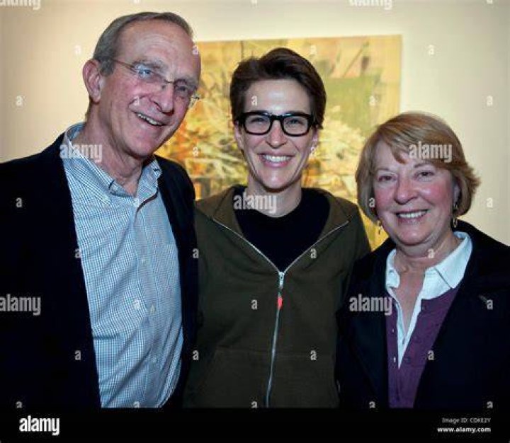Rachel Maddow Family With Father,Mother and Wife Susan Mikula 2021