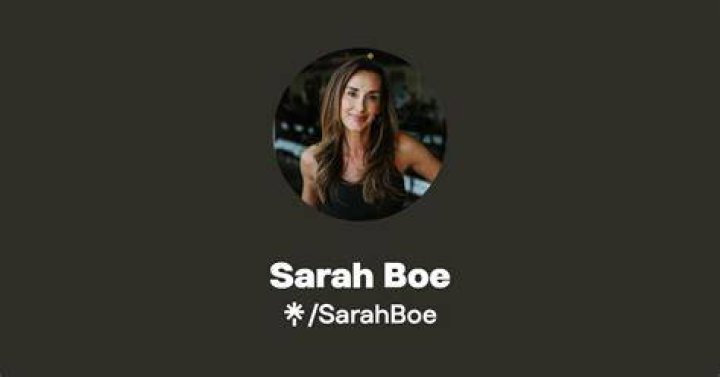 Sarah Boe YouTube
