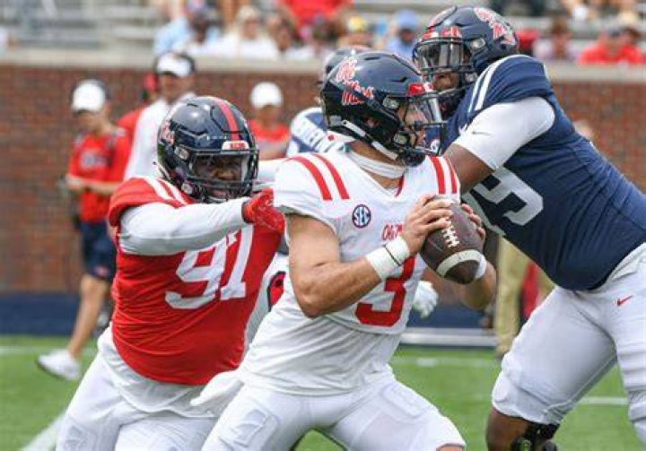 Spencer Sanders Ole Miss Rebels Quarterback