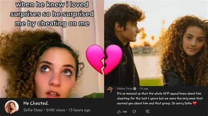 Stokes Twins Exposed Dom Brack for Cheating on Sofie Dossi, He Kissed