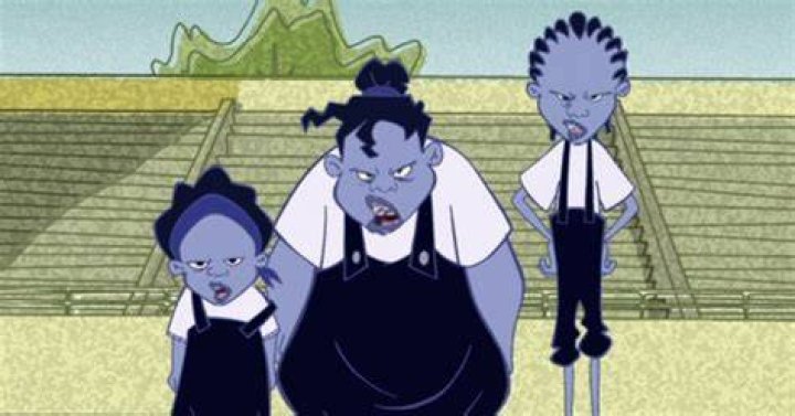 The Gross Sisters from The Proud Family. '90s Cartoon Characters as