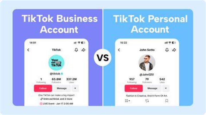 Tiktok Business Account Vs Personal