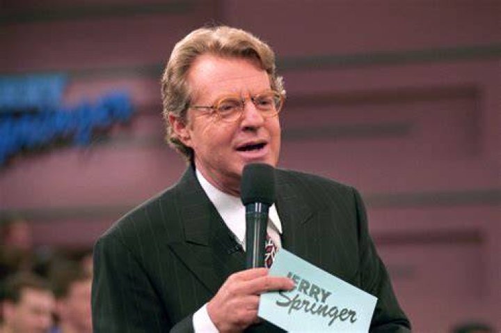 Video of Jerry Springer reading his will to 'illegitimate biracial