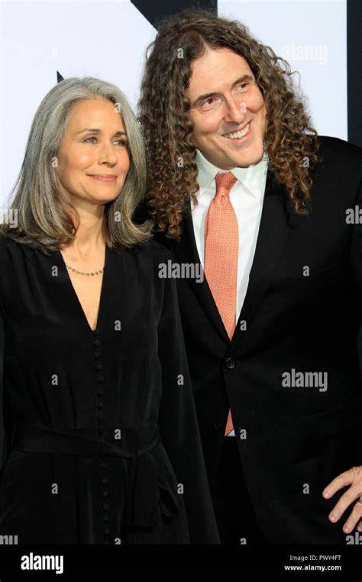 Weird Al Yankovic and wife Suzanne at the World Premiere of THE