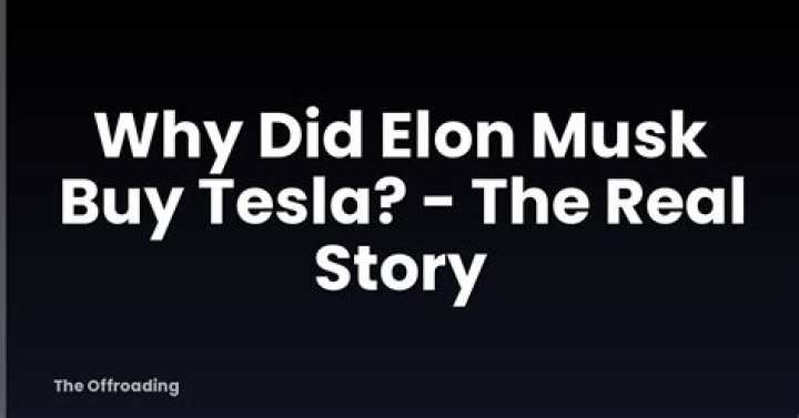 Why Did Elon Musk Buy Twitter? Profolus