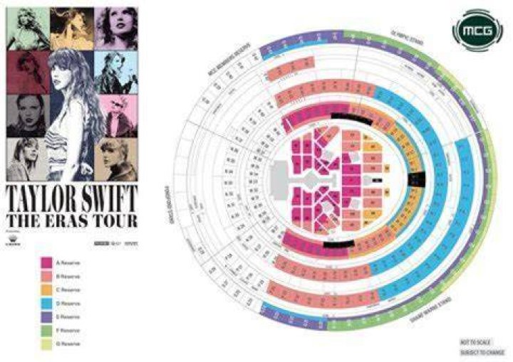 Your Guide To The NRG Taylor Swift Seating Chart
